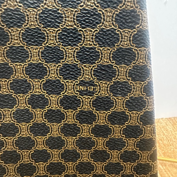 2fer-Céline Macadam Shoulder Bag & wallet in Chestnut Black - Picture 5 of 15